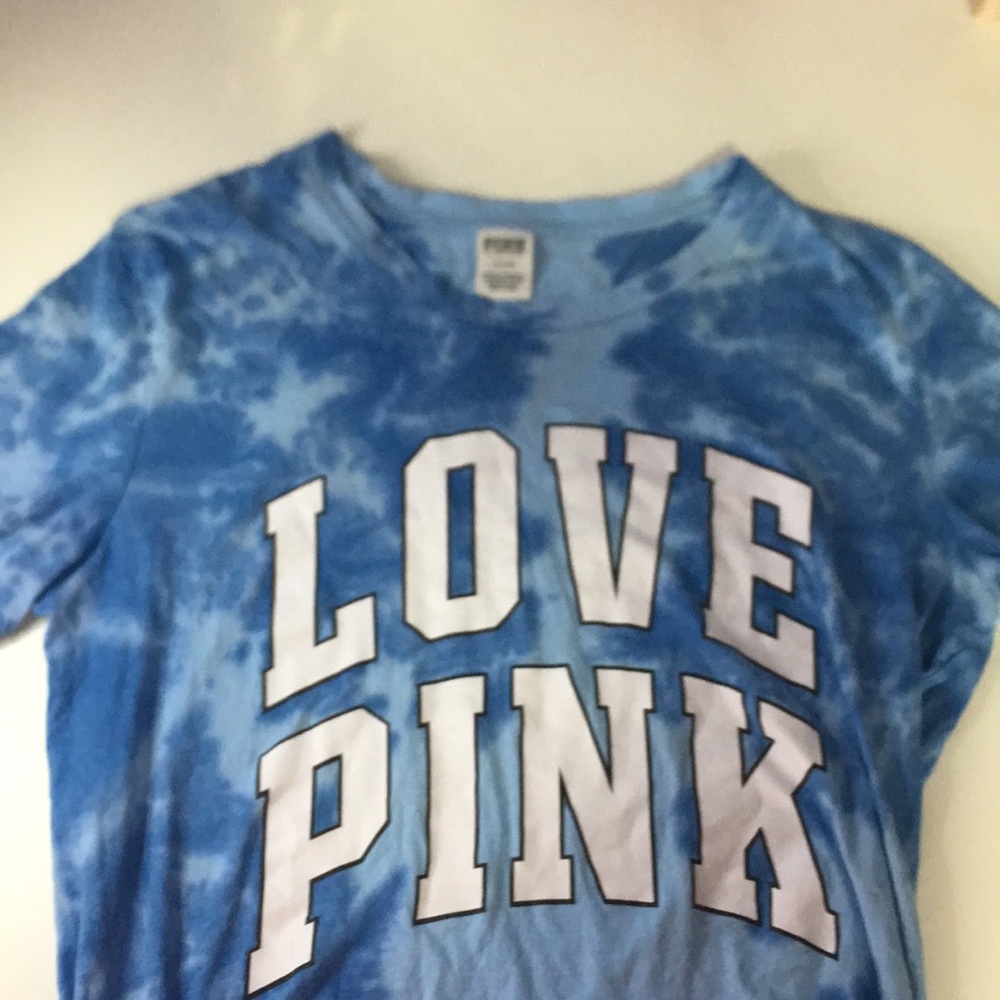 PINK Tie-Dye T-shirt